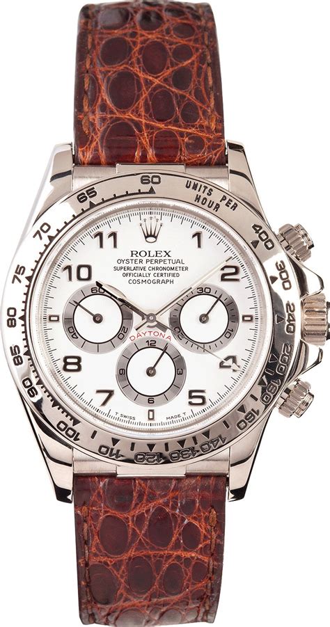 rolex daytona leather band for sale|rolex daytona with leather strap.